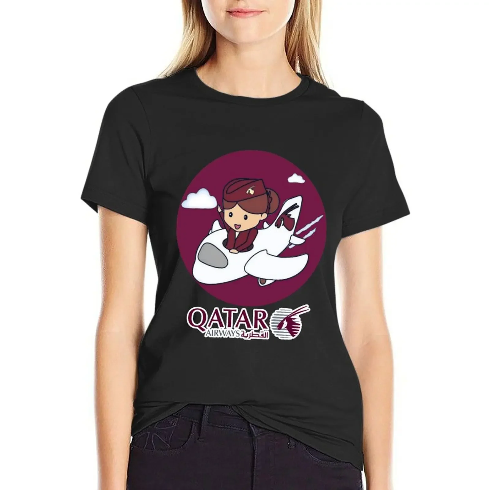 qatar airways T-Shirt cute tops plus sizes customizeds blacks t-shirts for Women graphic tees funny
qatar airways T-Shirt cute tops plus sizes customizeds blacks t-shirts for Women graphic tees funny