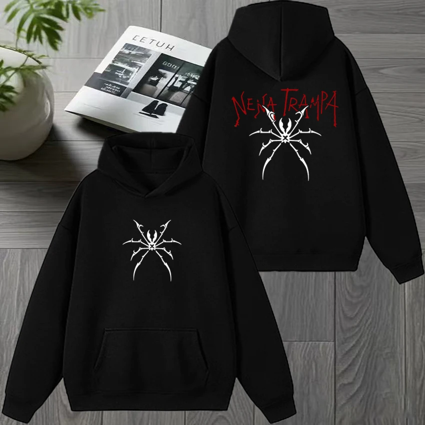 2025 Hot Singer Cazzu Nena Trampa Album Double Sided printed Hoodie Men women vintage hip hop streetwear Unisex Fleece pullover
2025 Hot Singer Cazzu Nena Trampa Album Double Sided printed Hoodie Men women vintage hip hop streetwear Unisex Fleece pullover