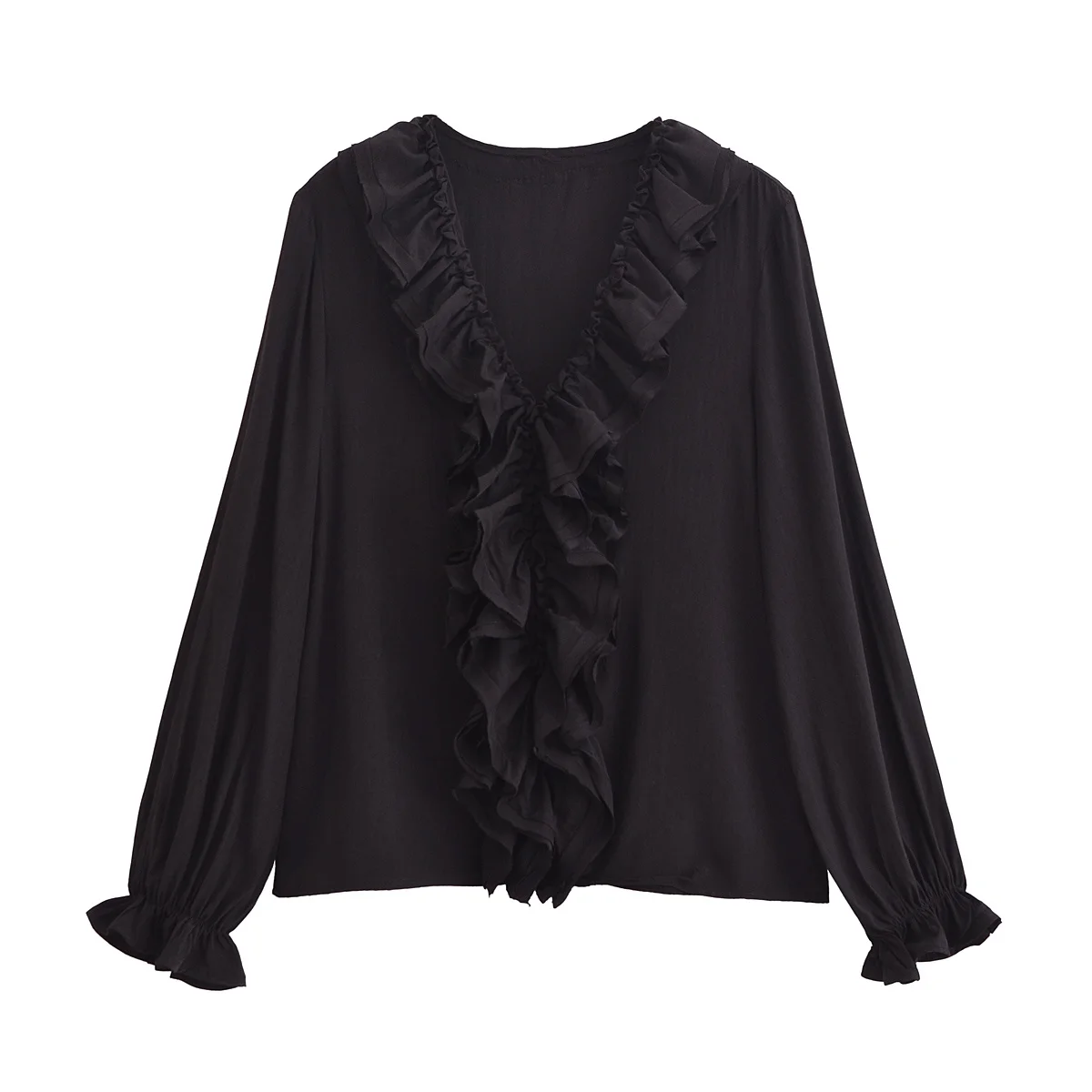 TRAF Women 2024 Winter New Fashion Lazy Style Laminated Decorative Shirt Chic V-Neck All-Match Long Sleeve Top Blouses Mujer
TRAF Women 2024 Winter New Fashion Lazy Style Laminated Decorative Shirt Chic V-Neck All-Match Long Sleeve Top Blouses Mujer