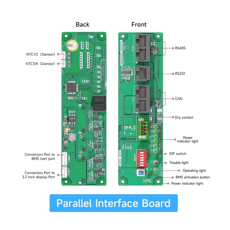 【Livraison Rapide】2X Parallel Interface Board Accessories Parts Replacement For Smart Active Balance BMS
【Livraison Rapide】2X Parallel Interface Board Accessories Parts Replacement For Smart Active Balance BMS