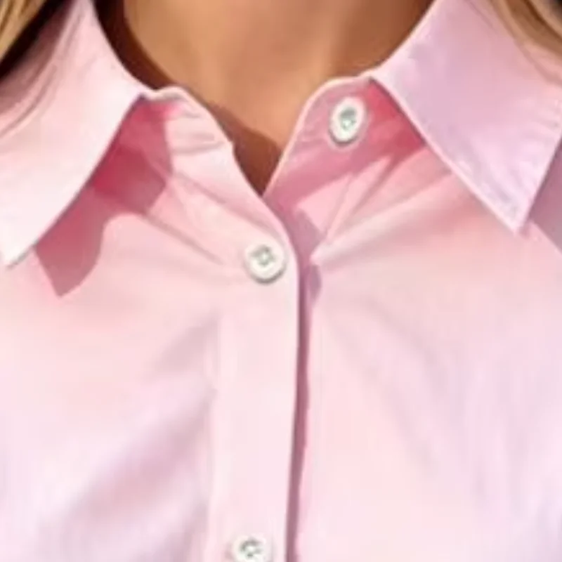 Women Breathable Everyday Top Buttons Placket Shirt Tops Pure Color Loose Fit Summer Shirt Daily Wear
Women Breathable Everyday Top Buttons Placket Shirt Tops Pure Color Loose Fit Summer Shirt Daily Wear