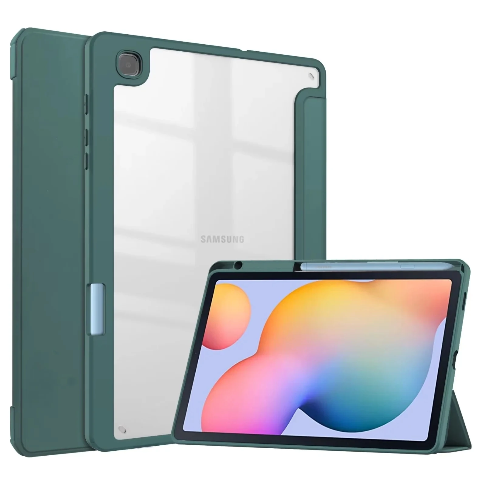 For samsung Galaxy Tab S6 Lite P620 P625 P627 10.4 2024 Case P610 P615 P619 with Pen Holder Transparent Silicone Back Cover
For samsung Galaxy Tab S6 Lite P620 P625 P627 10.4 2024 Case P610 P615 P619 with Pen Holder Transparent Silicone Back Cover