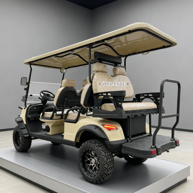 Новейший уникальный дизайн, одобренный CE, мини-4-местная тележка для гольф-клуба, макс. 100 км, литиевый динамик, электрический автомобиль для гольфа
Новейший уникальный дизайн, одобренный CE, мини-4-местная тележка для гольф-клуба, макс. 100 км, литиевый динамик, электрический автомобиль для гольфа
