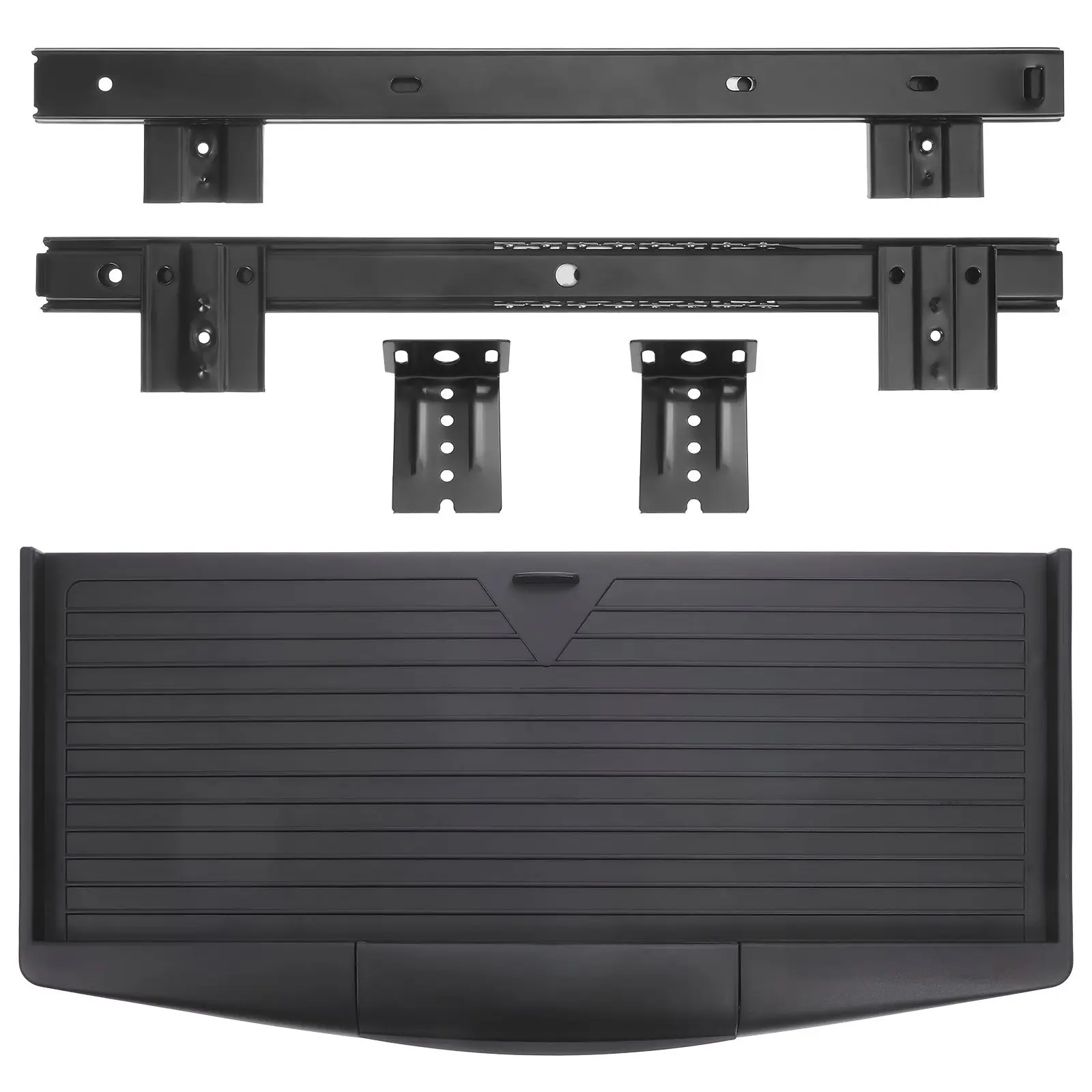 Computer Keyboard Stand Lap Tray Holder for Desk Drawer Runners Desktop Slide Out Accessories Attachable
Computer Keyboard Stand Lap Tray Holder for Desk Drawer Runners Desktop Slide Out Accessories Attachable