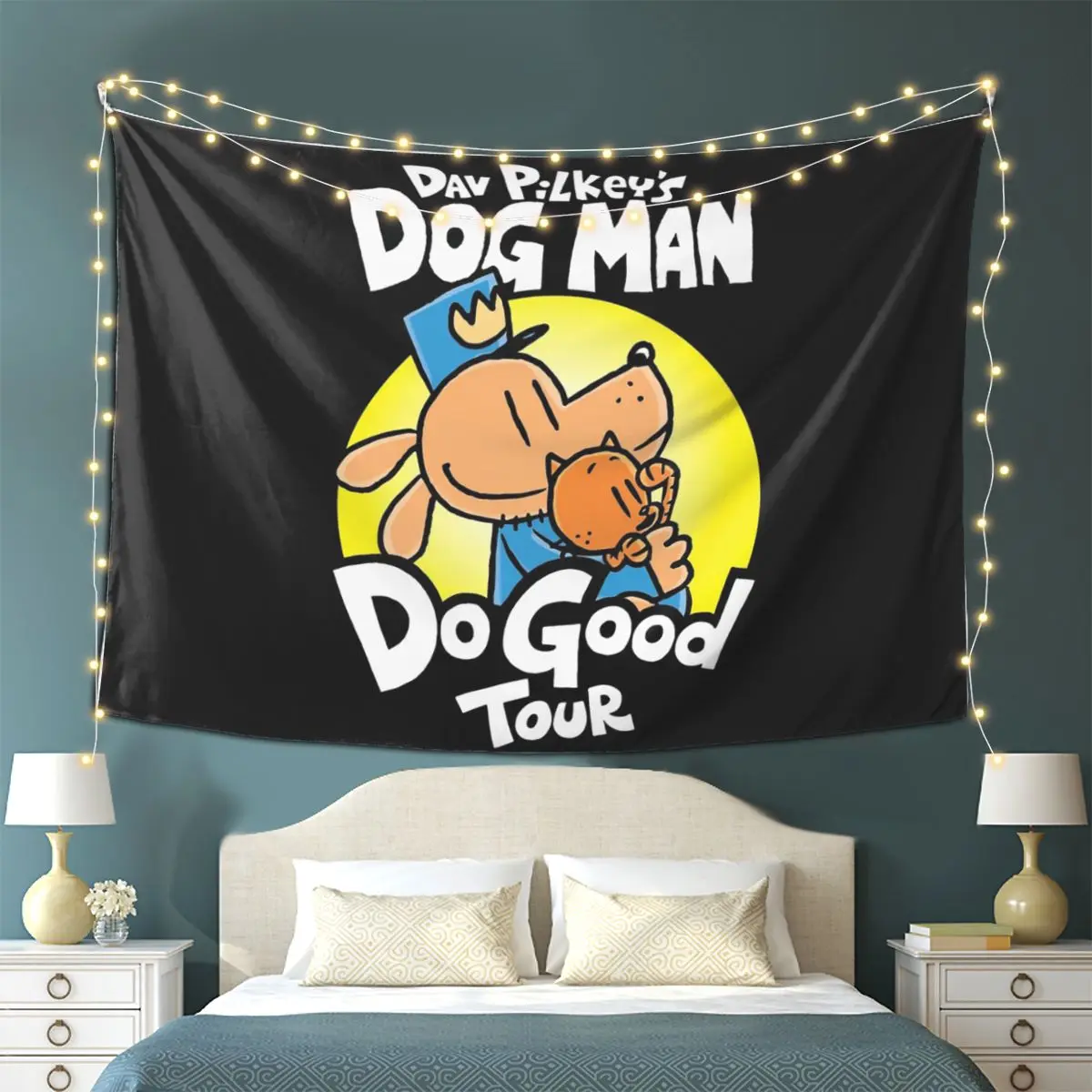 Dog Man Do Good Tour Tapestry Wall Hanging Aesthetic Home Decor Tapestries for Dorm Room
Dog Man Do Good Tour Tapestry Wall Hanging Aesthetic Home Decor Tapestries for Dorm Room