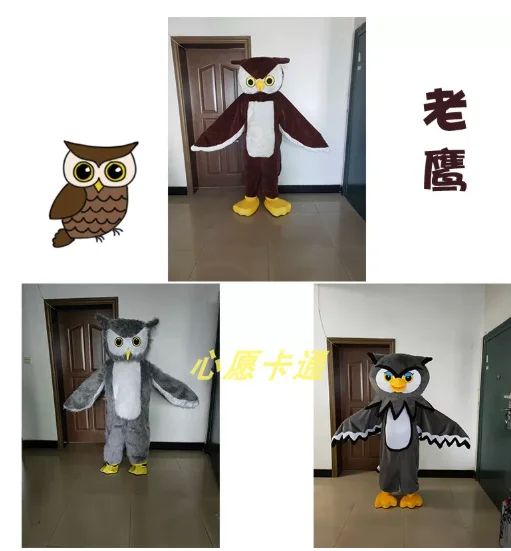 New Adult Halloween Christmas Cute Eagle Parrot Owl Bird Fancy Dress Cartoon Mascot Costume Plush Fancy Dress Mascot Costume
New Adult Halloween Christmas Cute Eagle Parrot Owl Bird Fancy Dress Cartoon Mascot Costume Plush Fancy Dress Mascot Costume