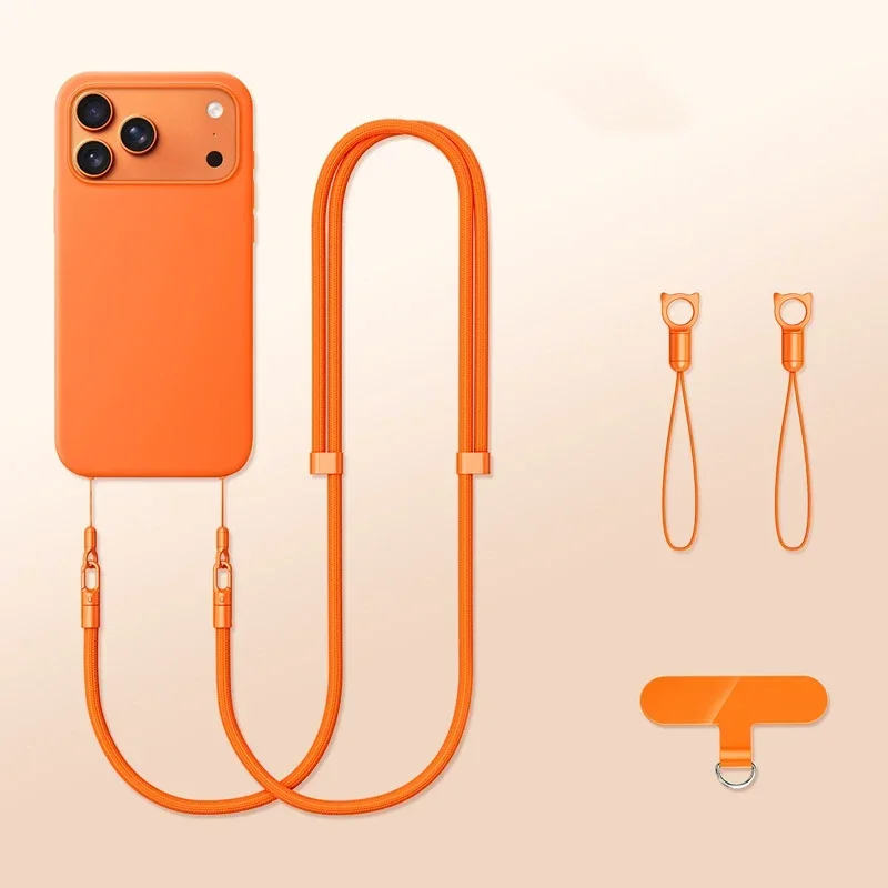 for iPhone Air 17 Pro Max phone Lanyard Hanging Charm Crossbody Carried Neck Rope Adjusted Multifunctional Long Hanging strap
for iPhone Air 17 Pro Max phone Lanyard Hanging Charm Crossbody Carried Neck Rope Adjusted Multifunctional Long Hanging strap