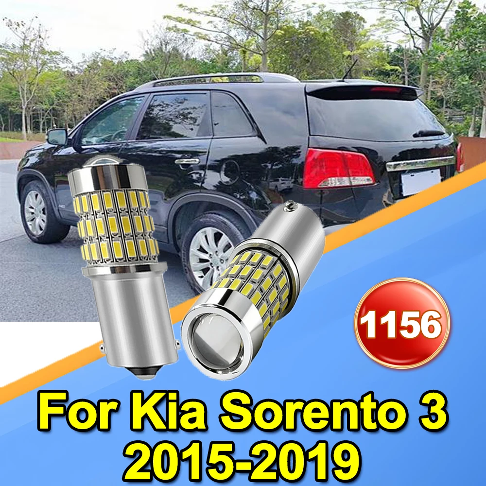 Для Kia Sorento 3 2015-2019, 2 шт. светодиодных ламп заднего хода DC12V 1156 BA15S P21W, лампа заднего хода Canbus, аксессуары
Для Kia Sorento 3 2015-2019, 2 шт. светодиодных ламп заднего хода DC12V 1156 BA15S P21W, лампа заднего хода Canbus, аксессуары