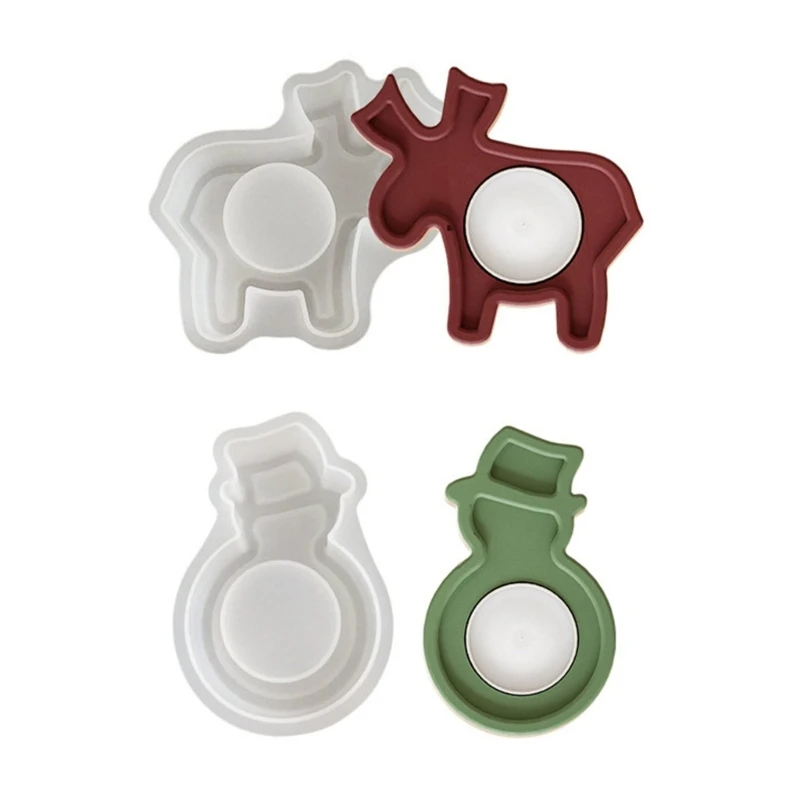 3D Candlestick Silicone Mold Christmas Themed Stand Molds Gypsum Holder Mould Stylish Home Decorations 
3D Candlestick Silicone Mold Christmas Themed Stand Molds Gypsum Holder Mould Stylish Home Decorations