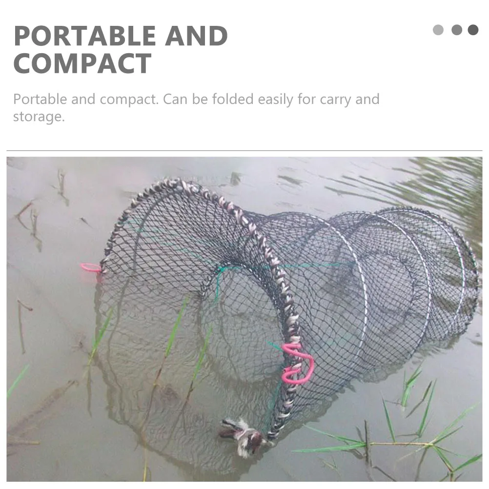 Compact Folding Net Lobster Fishing Gear Round Shrimp Crawfish Catching Device
Compact Folding Net Lobster Fishing Gear Round Shrimp Crawfish Catching Device