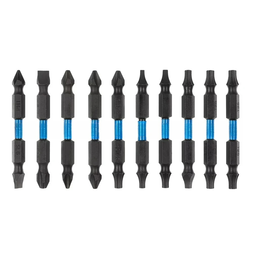 10-Piece Double Ended Impact Drive Bit Set
10-Piece Double Ended Impact Drive Bit Set
