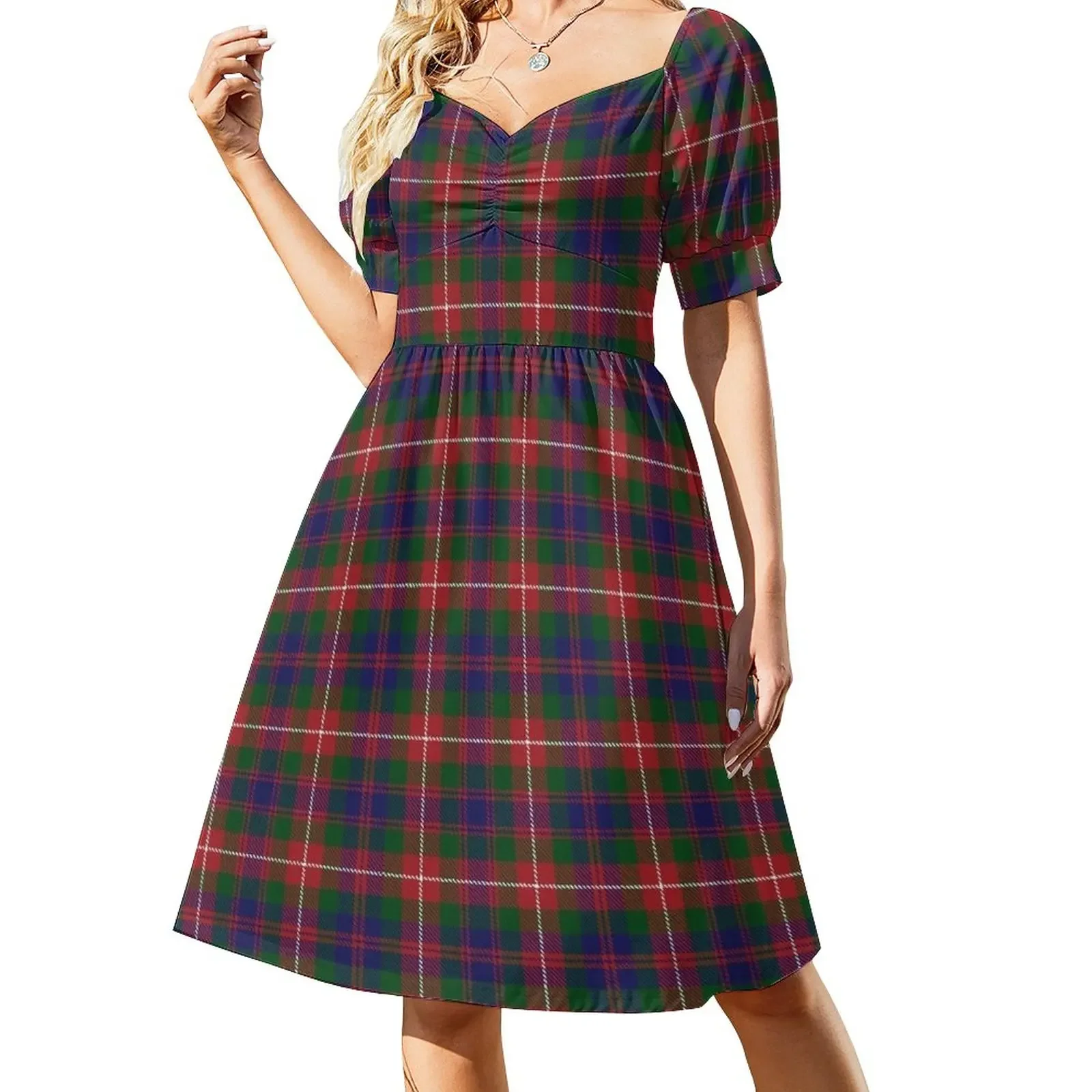 Fraser Of Lovat Clan Tartan Short-Sleeved Dress clothes for woman Bride dresses Long dresses
Fraser Of Lovat Clan Tartan Short-Sleeved Dress clothes for woman Bride dresses Long dresses