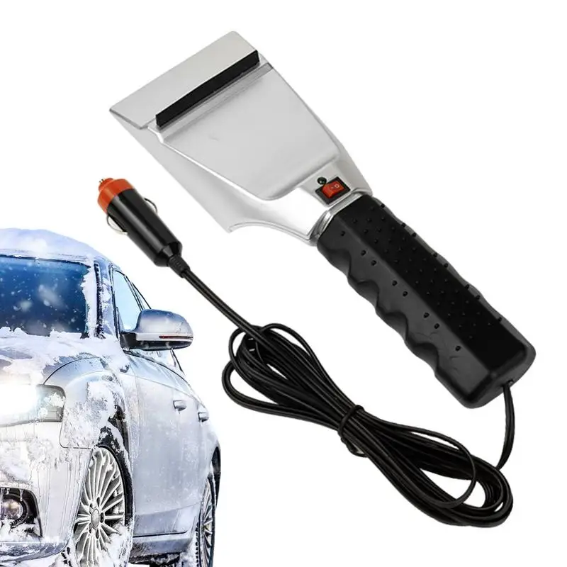 Electric Heated Ice Scraper Electric Window Ice Scraper Easy To Use Multifunctional Fast Heating Anti Slip Handle 12V Heated
Electric Heated Ice Scraper Electric Window Ice Scraper Easy To Use Multifunctional Fast Heating Anti Slip Handle 12V Heated