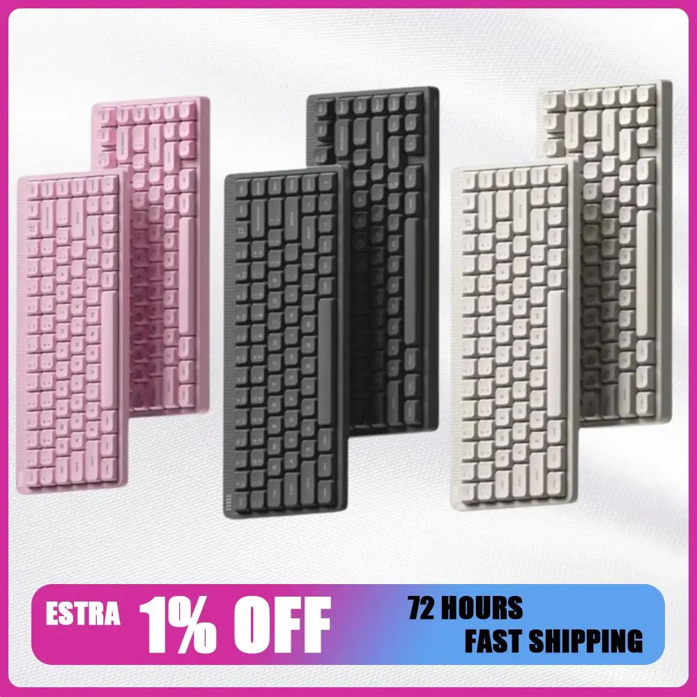 Nuphy Node75 Tri-Mode Wireless Keyboard 1000Hz Gasket Structure Mechanical Keyboard Low-Profile /High-Profile Nano/MAX Switch
Nuphy Node75 Tri-Mode Wireless Keyboard 1000Hz Gasket Structure Mechanical Keyboard Low-Profile /High-Profile Nano/MAX Switch