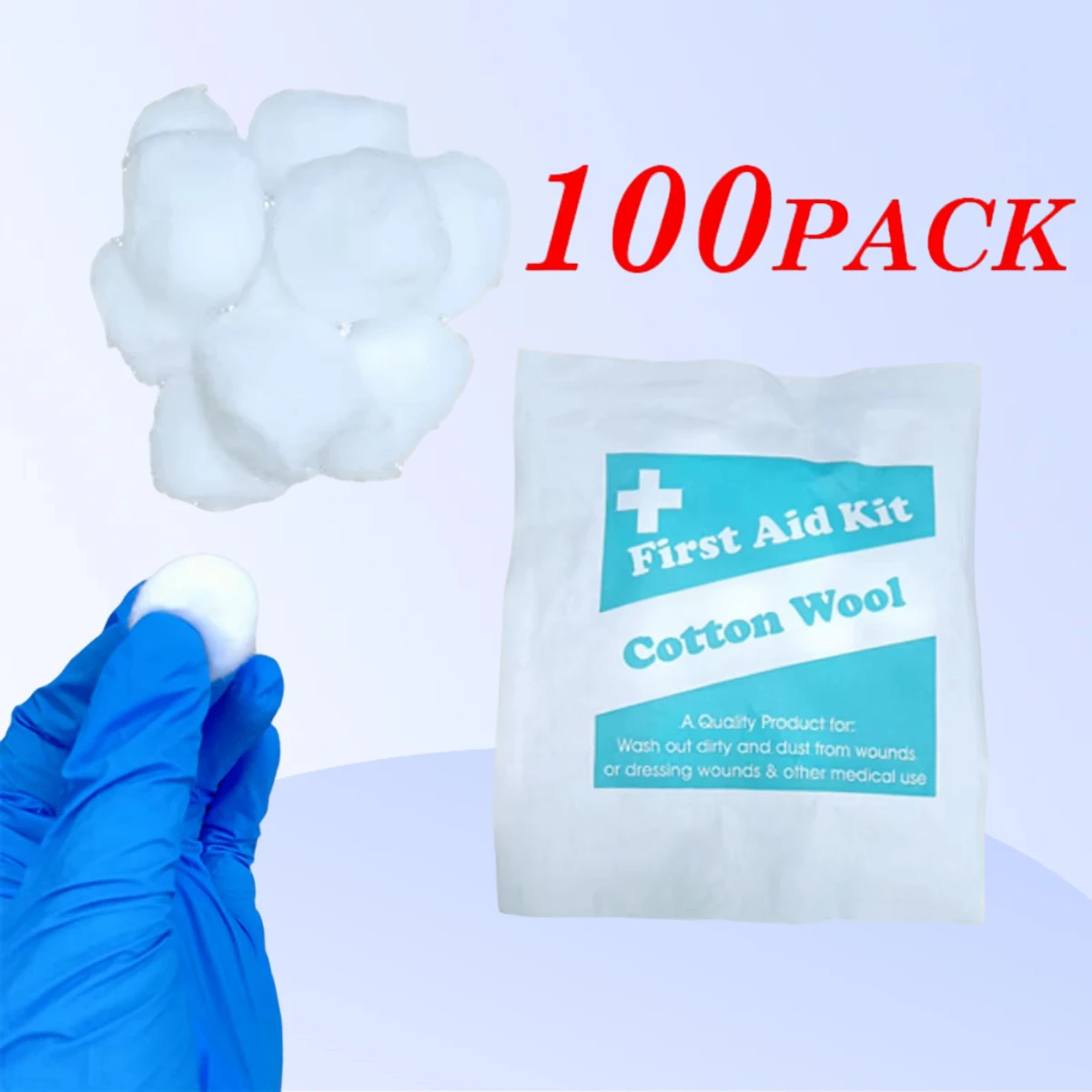 100Pack Cotton Balls Dental Disposable Disinfection Cotton Balls Absorbent Degreased Cotton Ball Oral Consumables
100Pack Cotton Balls Dental Disposable Disinfection Cotton Balls Absorbent Degreased Cotton Ball Oral Consumables