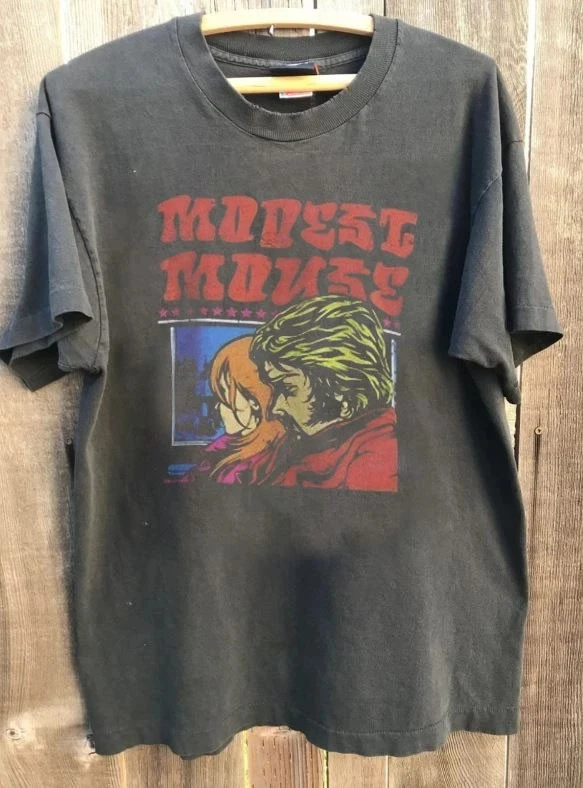 Plus Size Summer Women's Vintage Modest Mouse Band T-Shirt Cotton Breathable Stylish Versatile Street Style Oversized
Plus Size Summer Women's Vintage Modest Mouse Band T-Shirt Cotton Breathable Stylish Versatile Street Style Oversized