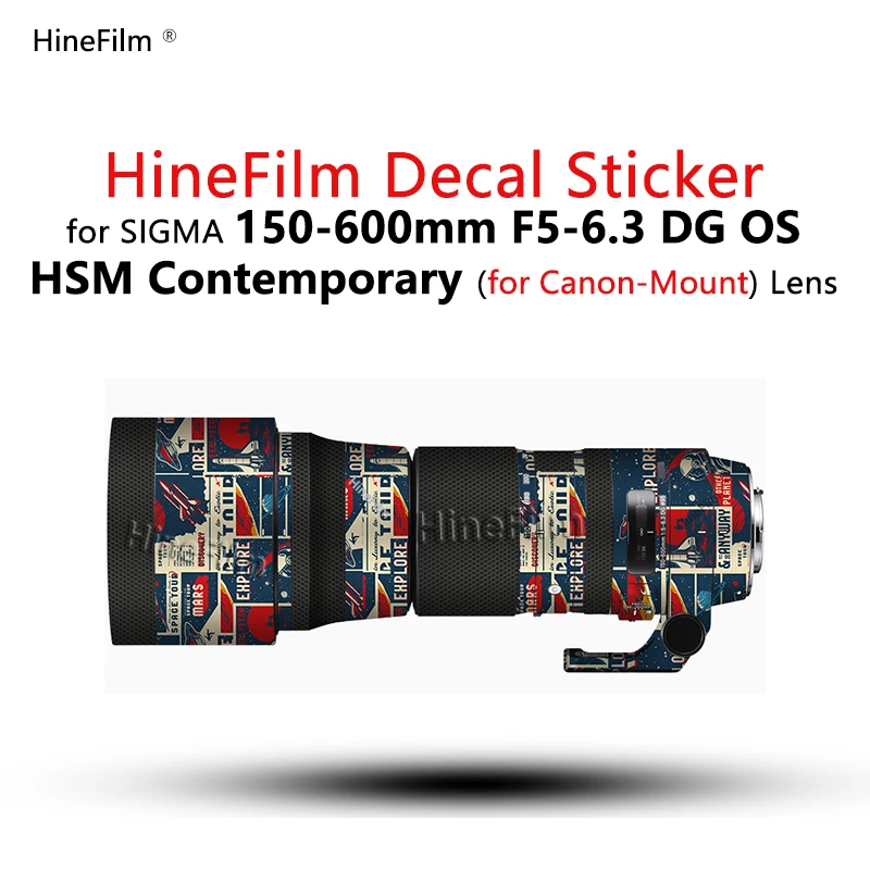 Hinefilm Skin for Sigma 150-600 EF Lens Sticker 150600 Lens Skin 150 600 Wrap Cover for Sigma 150-600mm F5-6.3 DG OS HSM Len
Hinefilm Skin for Sigma 150-600 EF Lens Sticker 150600 Lens Skin 150 600 Wrap Cover for Sigma 150-600mm F5-6.3 DG OS HSM Len
