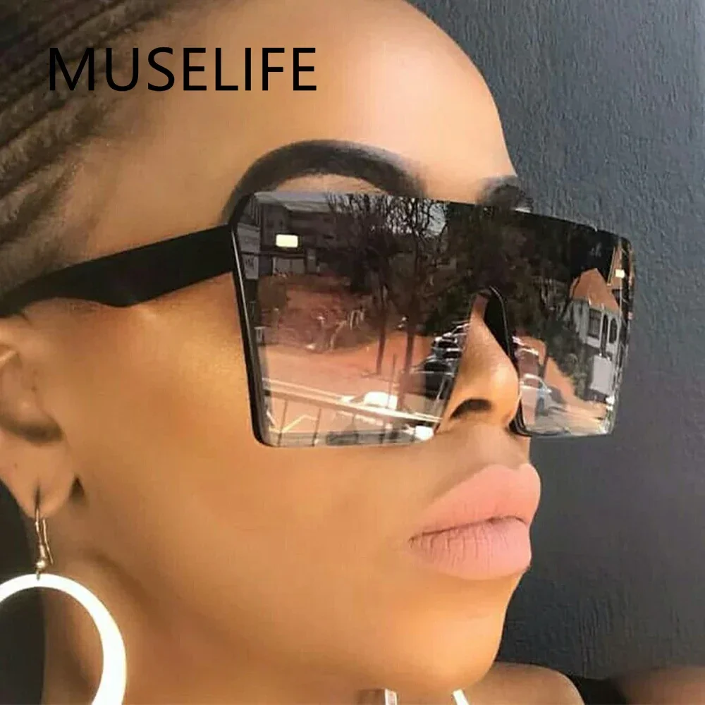MUSELIFE Classic Vintage Square Sunglasses Woman Siamese Oversized Sunglasses Woman/Men Retro Sunglasses Lentes De Sol Mujer
MUSELIFE Classic Vintage Square Sunglasses Woman Siamese Oversized Sunglasses Woman/Men Retro Sunglasses Lentes De Sol Mujer
