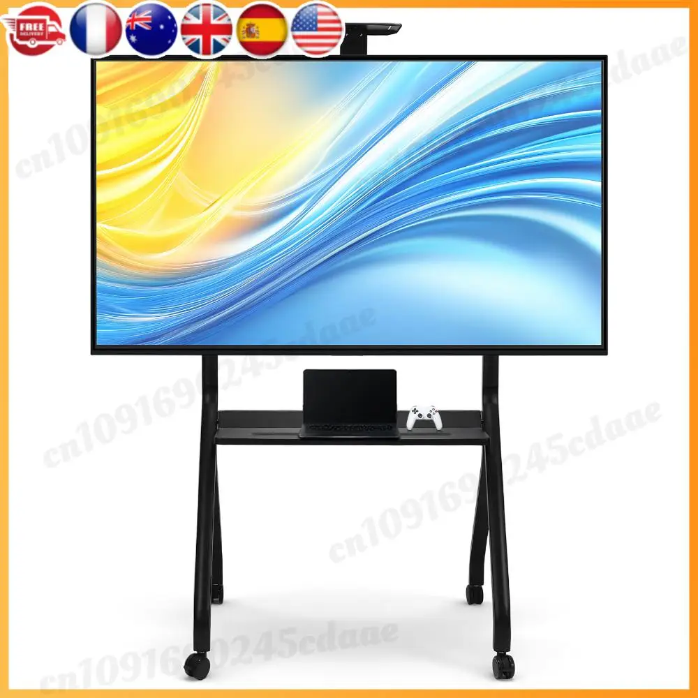 Мобильная подставка Стабильная и легко перемещаемая напольная подставка на колесиках для интерактивных досок и телевизоров диаметром 42–75 дюймов для смарт-досок для классной комнаты
Мобильная подставка Стабильная и легко перемещаемая напольная подставка на колесиках для интерактивных досок и телевизоров диаметром 42–75 дюймов для смарт-досок для классной комнаты