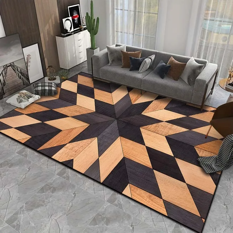 15 Sizes Wood Strip Splicing Art Pattern Rug Carpets for Bedroom Living Room Sofa Mat Creative Door Mat Area Rug Home Decor Gift
15 Sizes Wood Strip Splicing Art Pattern Rug Carpets for Bedroom Living Room Sofa Mat Creative Door Mat Area Rug Home Decor Gift