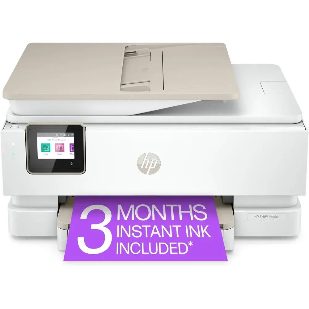 Envy Inspire 7955e WirelColor Inkjet Printer, Print, scan, copy, Easy setup, Mobile printing, Best-or-home, 3 month Ink trial in
Envy Inspire 7955e WirelColor Inkjet Printer, Print, scan, copy, Easy setup, Mobile printing, Best-or-home, 3 month Ink trial in