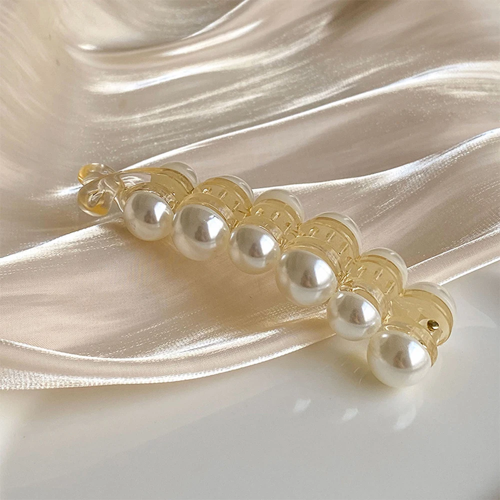 Fashion Elegant Geometric Girls Women Plastic Hair Crabs Banana Hair Clips Pearl Barrettes Hair Claws
Fashion Elegant Geometric Girls Women Plastic Hair Crabs Banana Hair Clips Pearl Barrettes Hair Claws