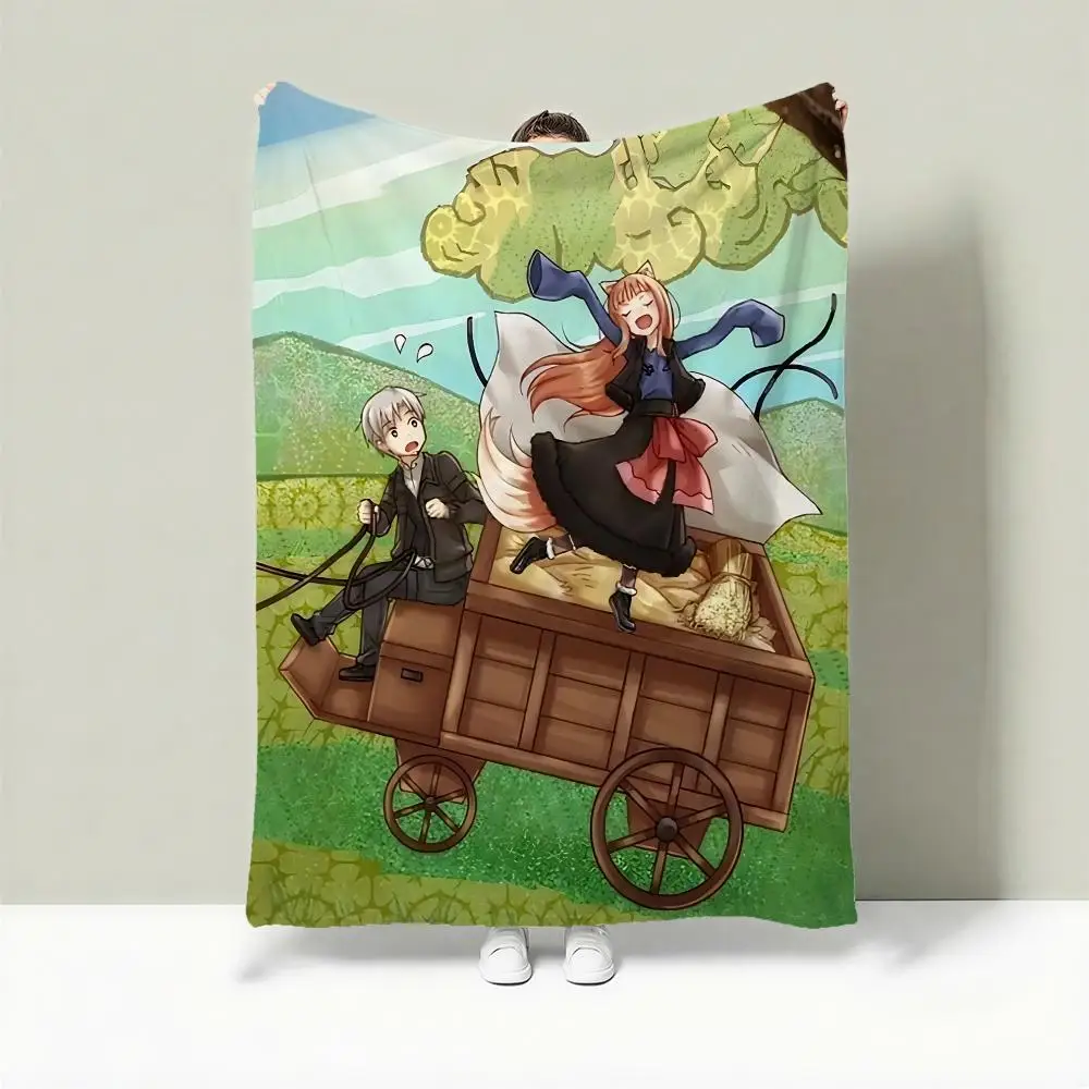Anime S-Spice and Wolf Throw Lightweight 240g Flannel Blanket Soft Skin-friendly for Summer Cooling
Anime S-Spice and Wolf Throw Lightweight 240g Flannel Blanket Soft Skin-friendly for Summer Cooling