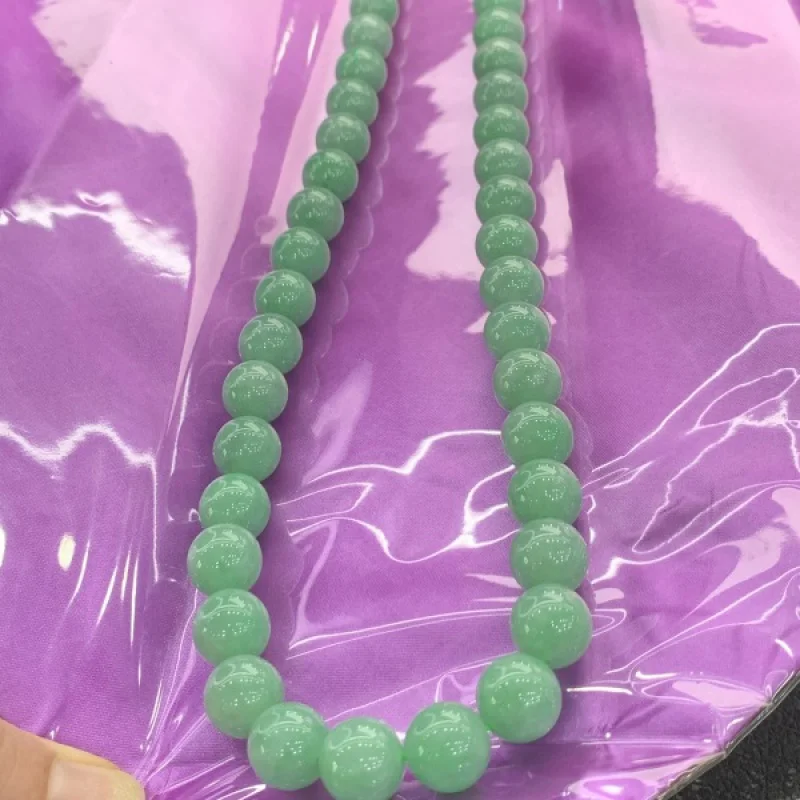 One Hand Supply Wholesale Natural in Charge Myanmar Jade Necklace Sun Green Beaded Moisturizing
One Hand Supply Wholesale Natural in Charge Myanmar Jade Necklace Sun Green Beaded Moisturizing
