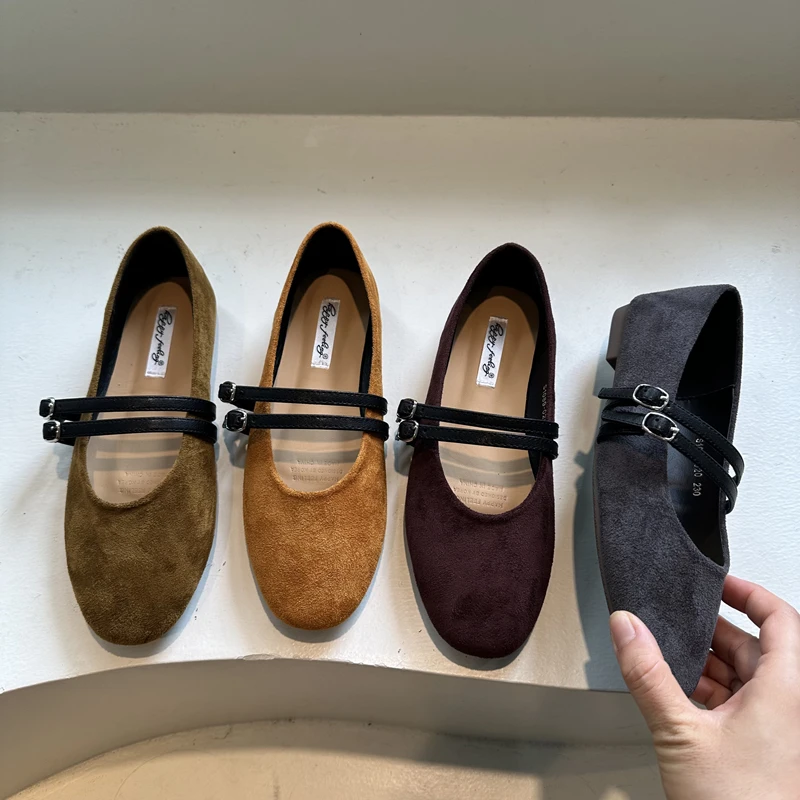 SUOJIALUN 2025 New Brand Women Flat Shoes Fashion Round Toe Shallow Ladies Dress Mary Jane Shoes Soft Flat Heel Casual Boat Shoe
SUOJIALUN 2025 New Brand Women Flat Shoes Fashion Round Toe Shallow Ladies Dress Mary Jane Shoes Soft Flat Heel Casual Boat Shoe