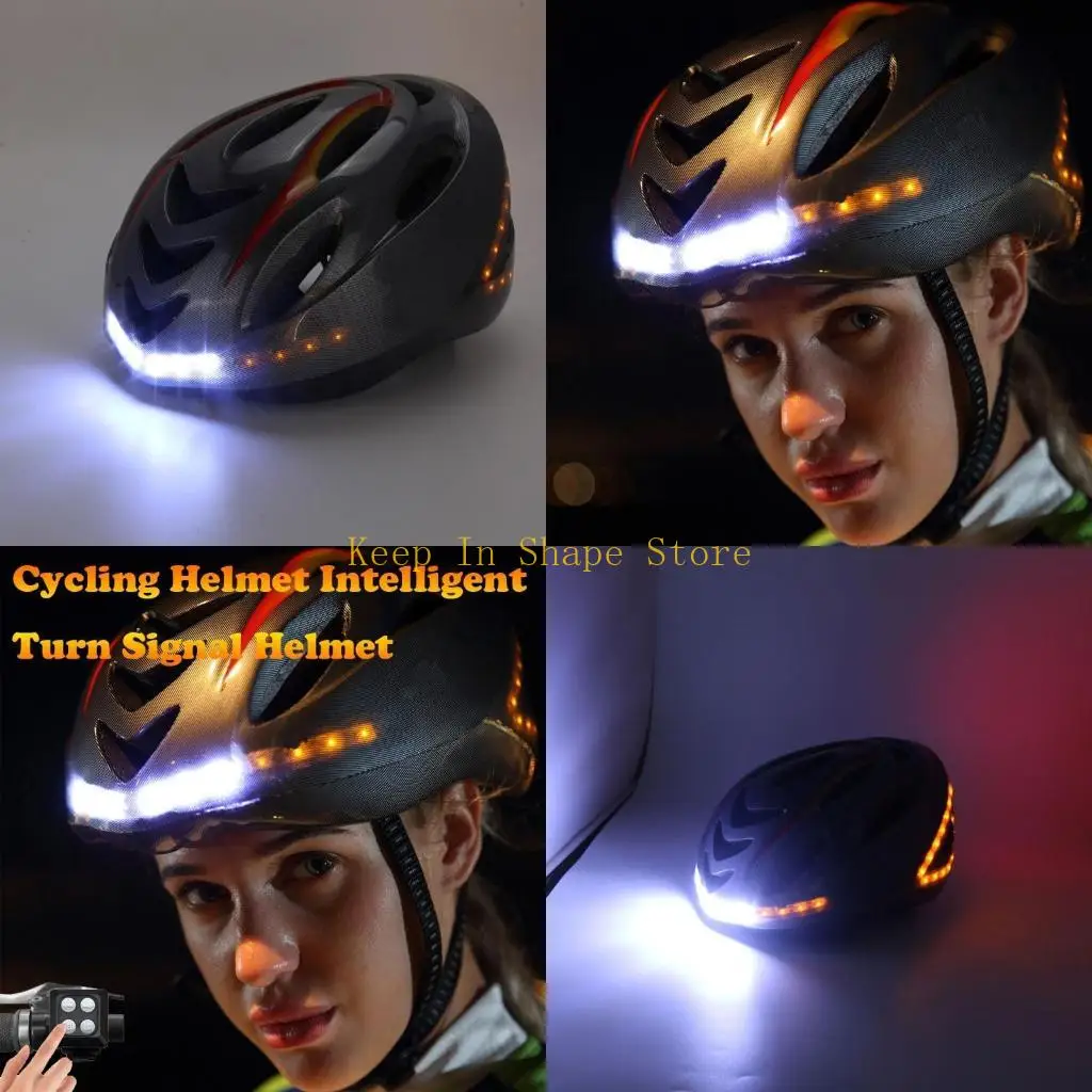U1JC Men Women Unisex for Smart Bike Helmet with Wireless Steering Handlebar Remote Control USB Rechargeable Night Riding
U1JC Men Women Unisex for Smart Bike Helmet with Wireless Steering Handlebar Remote Control USB Rechargeable Night Riding