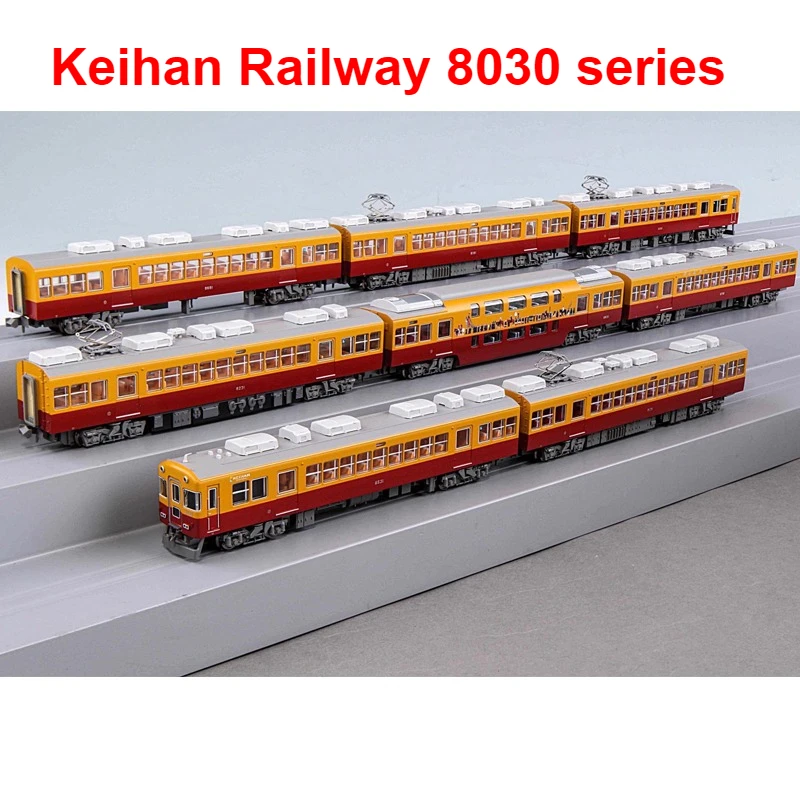 N Type 1/160 Toy Train A7953 Keihan Electric Railway 8030 Series Old 3000 Series Classic 8-section Train Set Boy Toy Gift
N Type 1/160 Toy Train A7953 Keihan Electric Railway 8030 Series Old 3000 Series Classic 8-section Train Set Boy Toy Gift