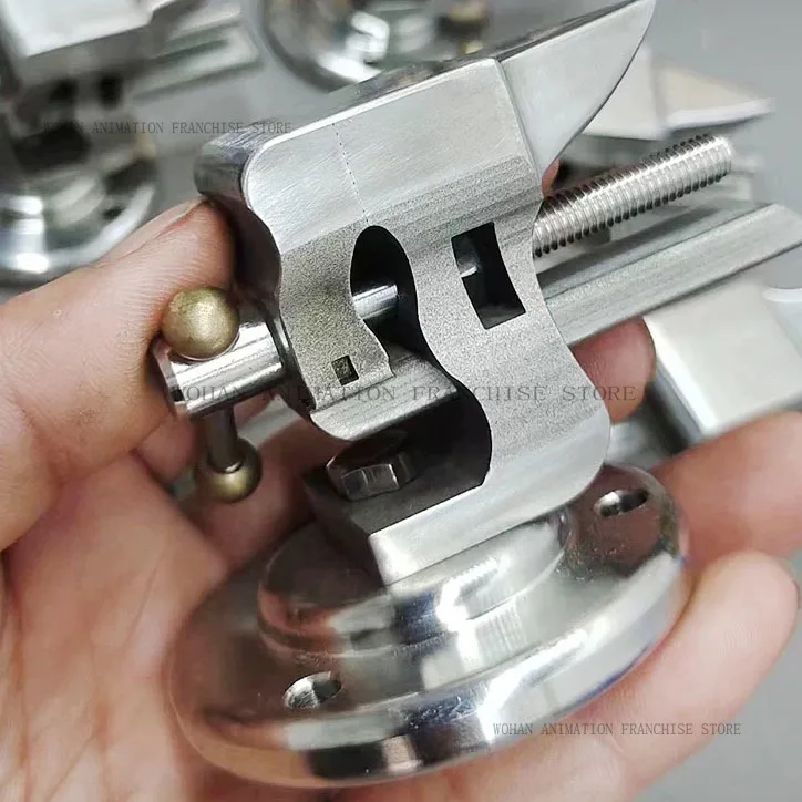 304 Stainless Steel Mini Vise With Anvil Table Hand Tools Adjustable Desktop Clamp Watch Repair Ornaments Anvil DIY Base
304 Stainless Steel Mini Vise With Anvil Table Hand Tools Adjustable Desktop Clamp Watch Repair Ornaments Anvil DIY Base