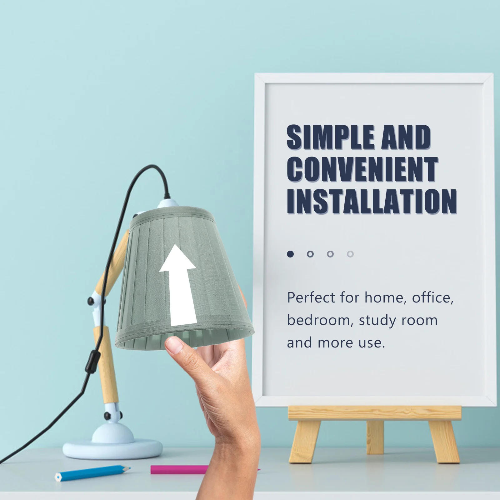 1Pcs Simple Cloth Lampshade High-Grade Material Warm Light Household Lamp Cover for Living Room Bedroom Home Decor Gift
1Pcs Simple Cloth Lampshade High-Grade Material Warm Light Household Lamp Cover for Living Room Bedroom Home Decor Gift