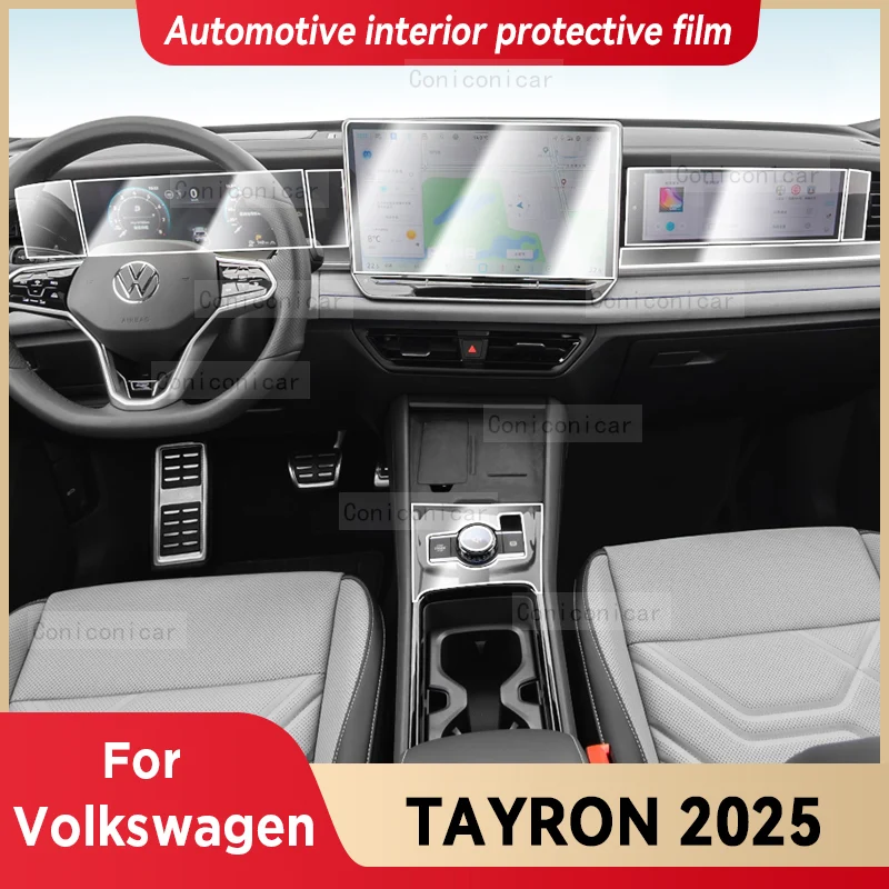 Для Volkswagen TAYRON 2025 панель приборной панели навигация автомобильный интерьер защитная пленка ТПУ наклейка против царапин защита
Для Volkswagen TAYRON 2025 панель приборной панели навигация автомобильный интерьер защитная пленка ТПУ наклейка против царапин защита
