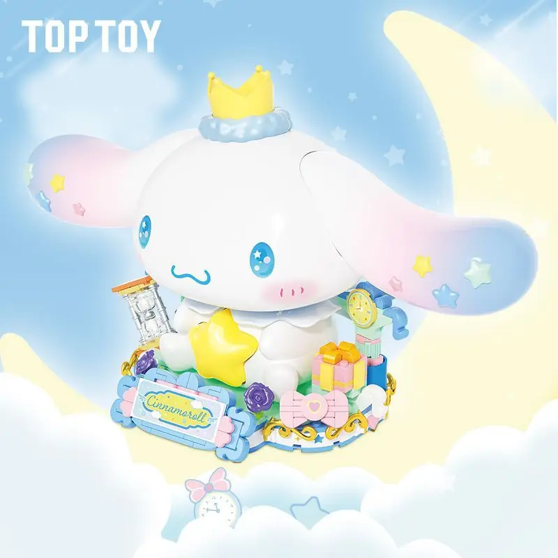 Authentic Licensed TOPTOY Sanrio Cinnamoroll Dreamy Time Buildable Figurine LED Magnetic Box Premium Desktop Decor Gift Set
Authentic Licensed TOPTOY Sanrio Cinnamoroll Dreamy Time Buildable Figurine LED Magnetic Box Premium Desktop Decor Gift Set