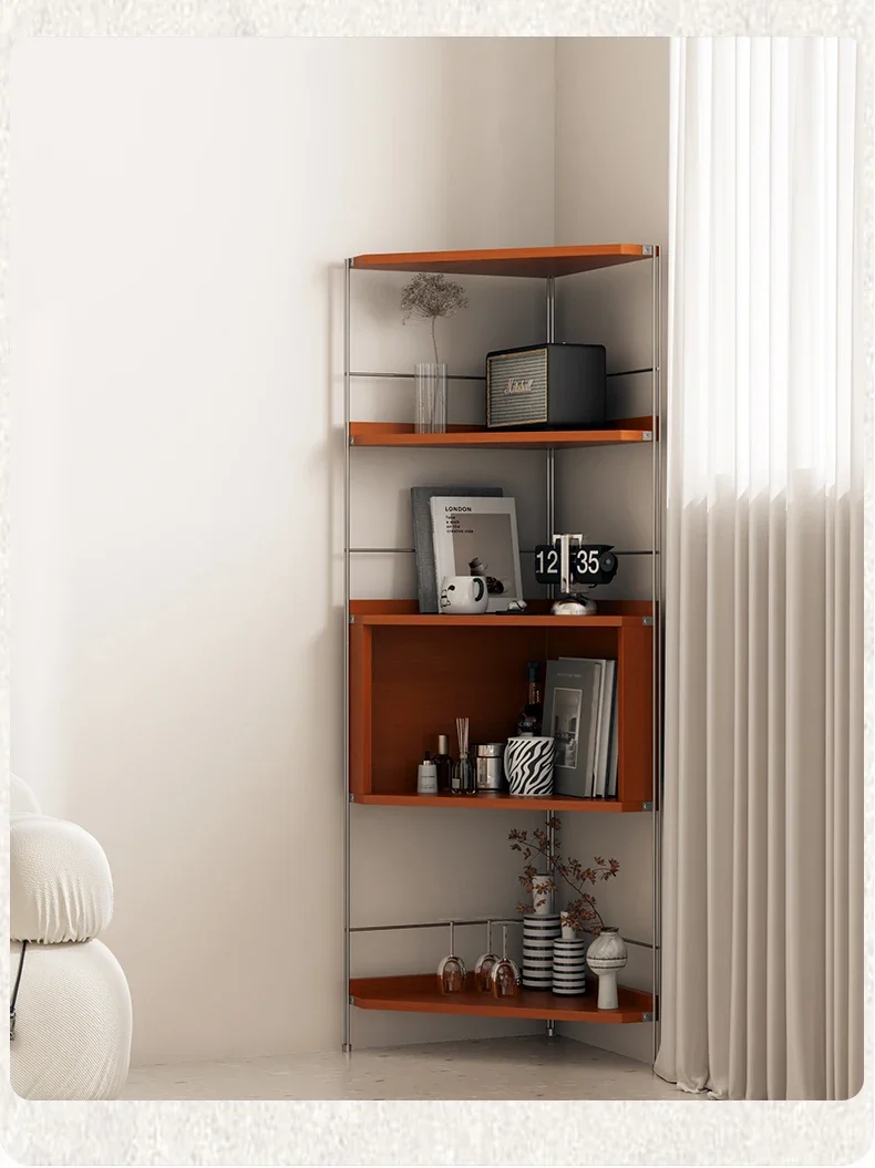 A Retro Solid Wood Corner Cabinet Side Cabinet Bedroom Small Apartment Living Room Corner Display Cabinet
A Retro Solid Wood Corner Cabinet Side Cabinet Bedroom Small Apartment Living Room Corner Display Cabinet