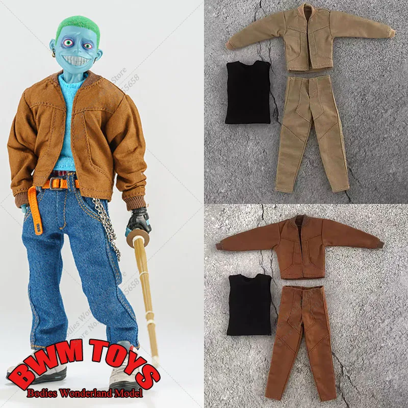 Multiple Options 1/12 Scale Men's Classic Short Cardigan Jacket Black Vest Pants Clothes For 6in VT GW Notaman Action Figures
Multiple Options 1/12 Scale Men's Classic Short Cardigan Jacket Black Vest Pants Clothes For 6in VT GW Notaman Action Figures