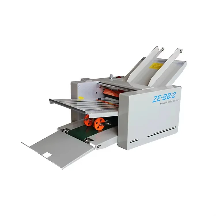 ZE-8B/2 Standard High Speed Manufacturing Booklet Paper Folding Machine Automatic Document Paper Folding Machine
ZE-8B/2 Standard High Speed Manufacturing Booklet Paper Folding Machine Automatic Document Paper Folding Machine
