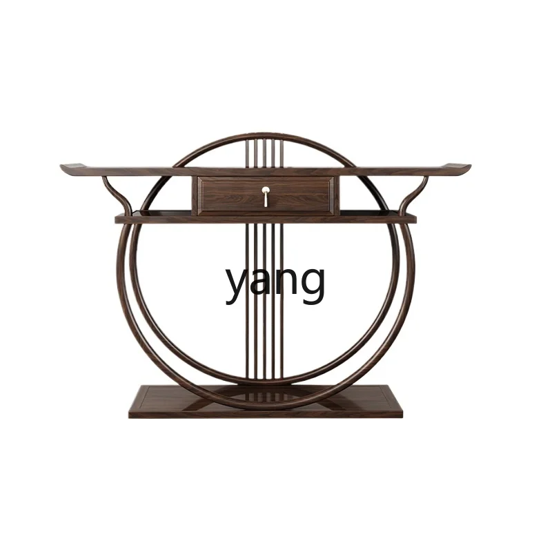 LTT new Chinese entrance table light luxury home against the wall living room case few solid wood entrance cabinet
LTT new Chinese entrance table light luxury home against the wall living room case few solid wood entrance cabinet