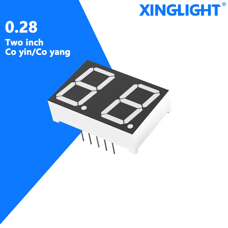 5pcs 0.28-inch dual-position common cathode/common anode red light high-brightness LED digital tube screen display divice
5pcs 0.28-inch dual-position common cathode/common anode red light high-brightness LED digital tube screen display divice