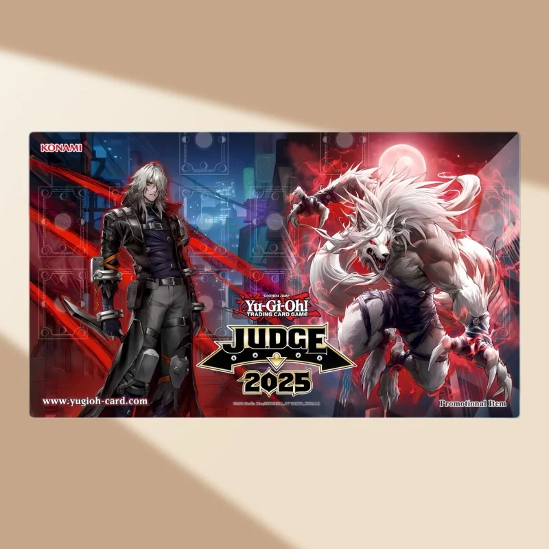 600x350mm Yu-Gi-Oh! K9-00 Lupis Vs K9-EX Werewolf JUDGE 2025 Playmat 2mmNoSeamEdge Single Player Battle Rubber Board Game Mat
600x350mm Yu-Gi-Oh! K9-00 Lupis Vs K9-EX Werewolf JUDGE 2025 Playmat 2mmNoSeamEdge Single Player Battle Rubber Board Game Mat