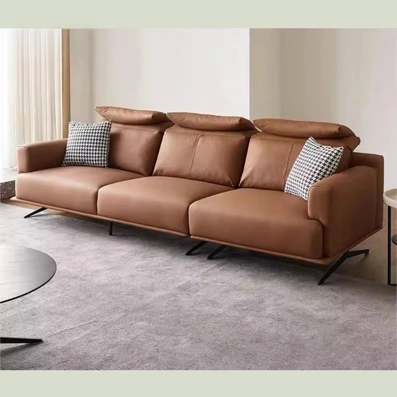 Luxury and fashionable top leather sofa set, modular leather sofa, comfortable seats, simple modern villa
Luxury and fashionable top leather sofa set, modular leather sofa, comfortable seats, simple modern villa
