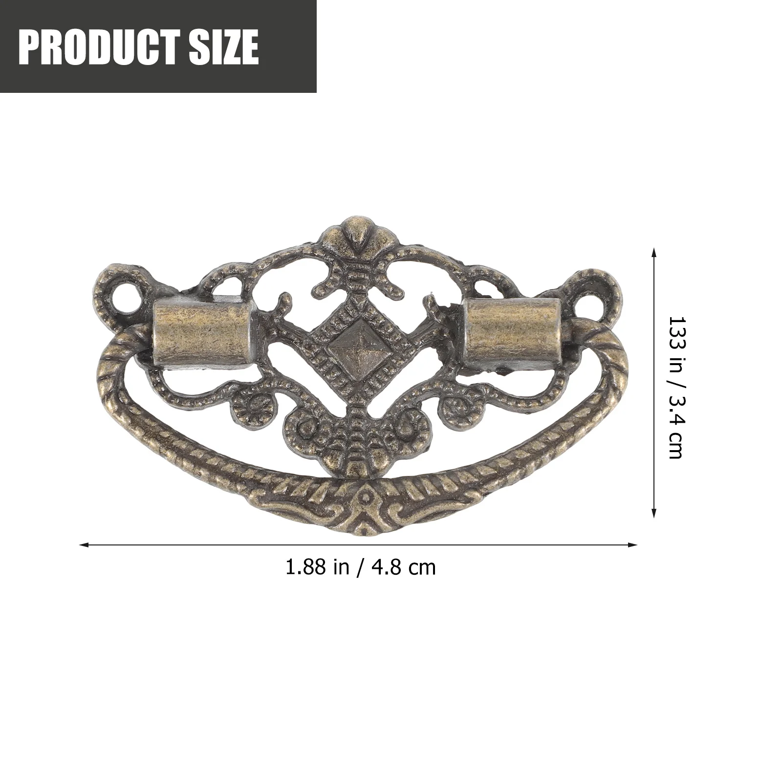 10Pcs Vintage Cabinet Drawer Pulls Metal Handles Furniture Door Handles Decorative Dresser Pulls Drawer Hardware
10Pcs Vintage Cabinet Drawer Pulls Metal Handles Furniture Door Handles Decorative Dresser Pulls Drawer Hardware