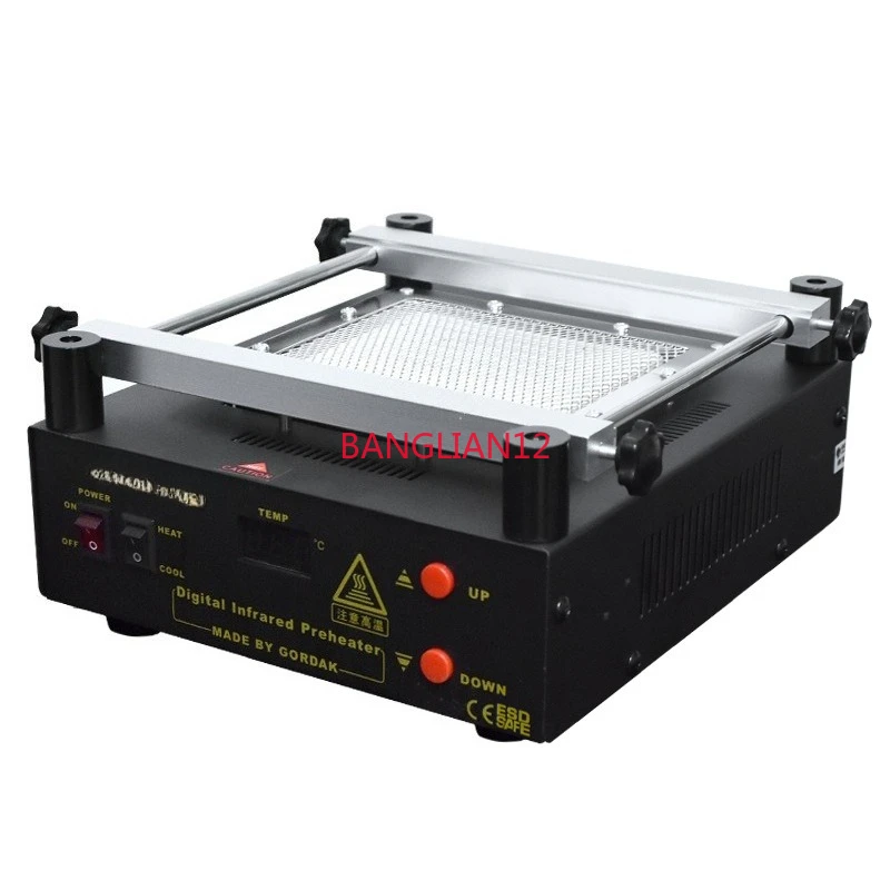 Digital display preheating desoldering table BGA bottom heating temperature control repairing table
Digital display preheating desoldering table BGA bottom heating temperature control repairing table