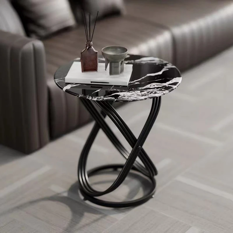 Modern style calcined stone coffee table with metal frame, suitable for small apartments - durable living room furniture
Modern style calcined stone coffee table with metal frame, suitable for small apartments - durable living room furniture