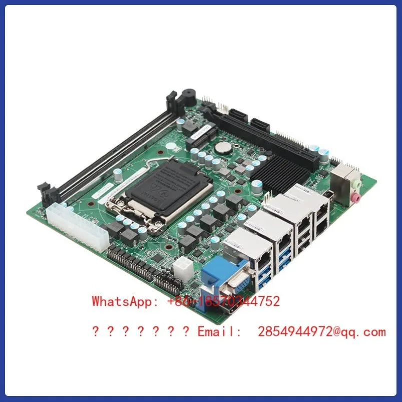 H110 Multi Port Industrial Small Board 5 Gigabit Port Visual Inspection Automation Equipment Mini ITX Control Motherboard
H110 Multi Port Industrial Small Board 5 Gigabit Port Visual Inspection Automation Equipment Mini ITX Control Motherboard