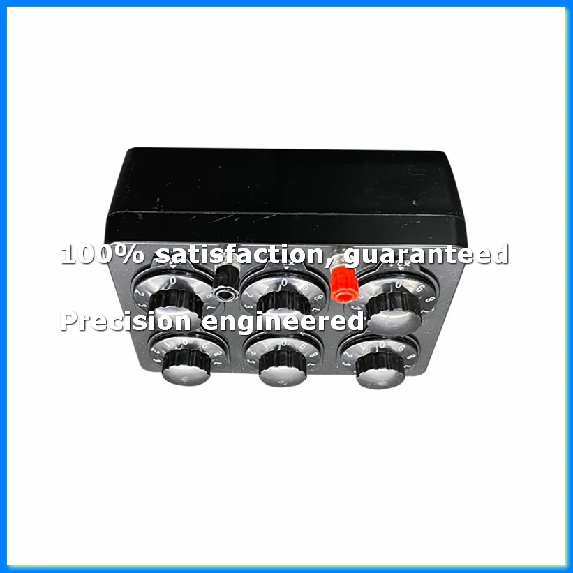 0-99999.9 Ohm Simple Resistance Box Precision Variable Decade Resistor Teaching Instrument Teaching Resistance Box-A69M
0-99999.9 Ohm Simple Resistance Box Precision Variable Decade Resistor Teaching Instrument Teaching Resistance Box-A69M