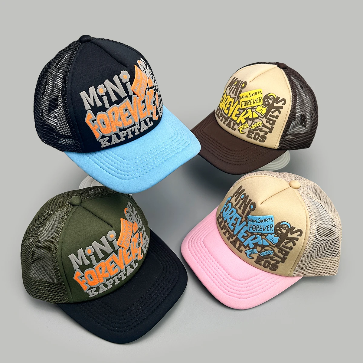 American Style Graffiti Printed Letters Baseball Hats New Unisex Sunshade Color Block Breathable Hip-hop Versatile Trucker Caps
American Style Graffiti Printed Letters Baseball Hats New Unisex Sunshade Color Block Breathable Hip-hop Versatile Trucker Caps