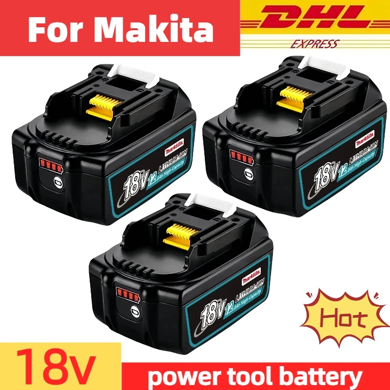 100% Genuine 18v for Makita Battery With Charger Rechargeable Lithium ion for Makita Battery BL1860 BL1850 BL1840 BL1830 BL1815
100% Genuine 18v for Makita Battery With Charger Rechargeable Lithium ion for Makita Battery BL1860 BL1850 BL1840 BL1830 BL1815