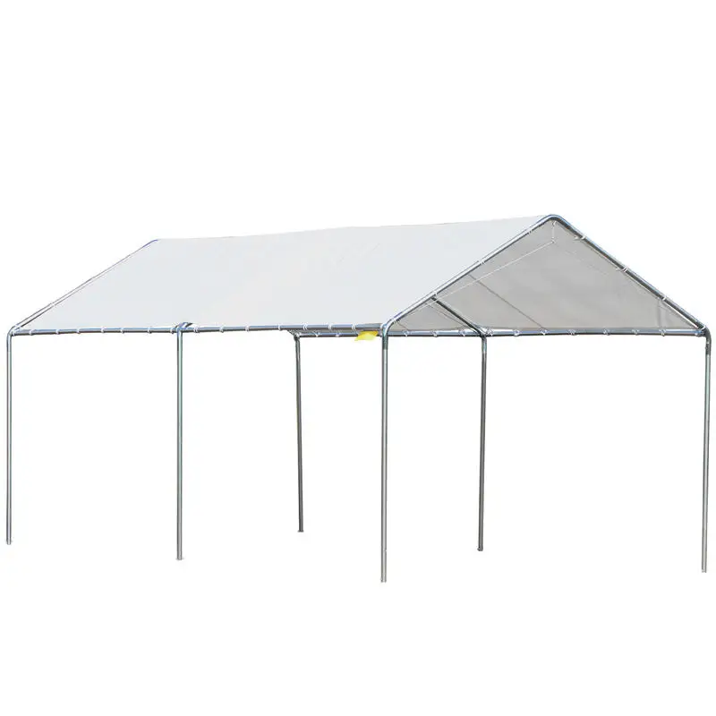 3 x 6m Heavy Duty Carport Garage Car Shelter Galvanized Steel Outdoor Open Canopy Tent Water UV Resistant Waterproof, White
3 x 6m Heavy Duty Carport Garage Car Shelter Galvanized Steel Outdoor Open Canopy Tent Water UV Resistant Waterproof, White